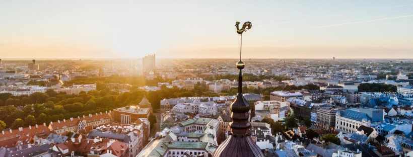 riga panorama dall'alto