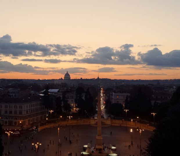 roma tramonto