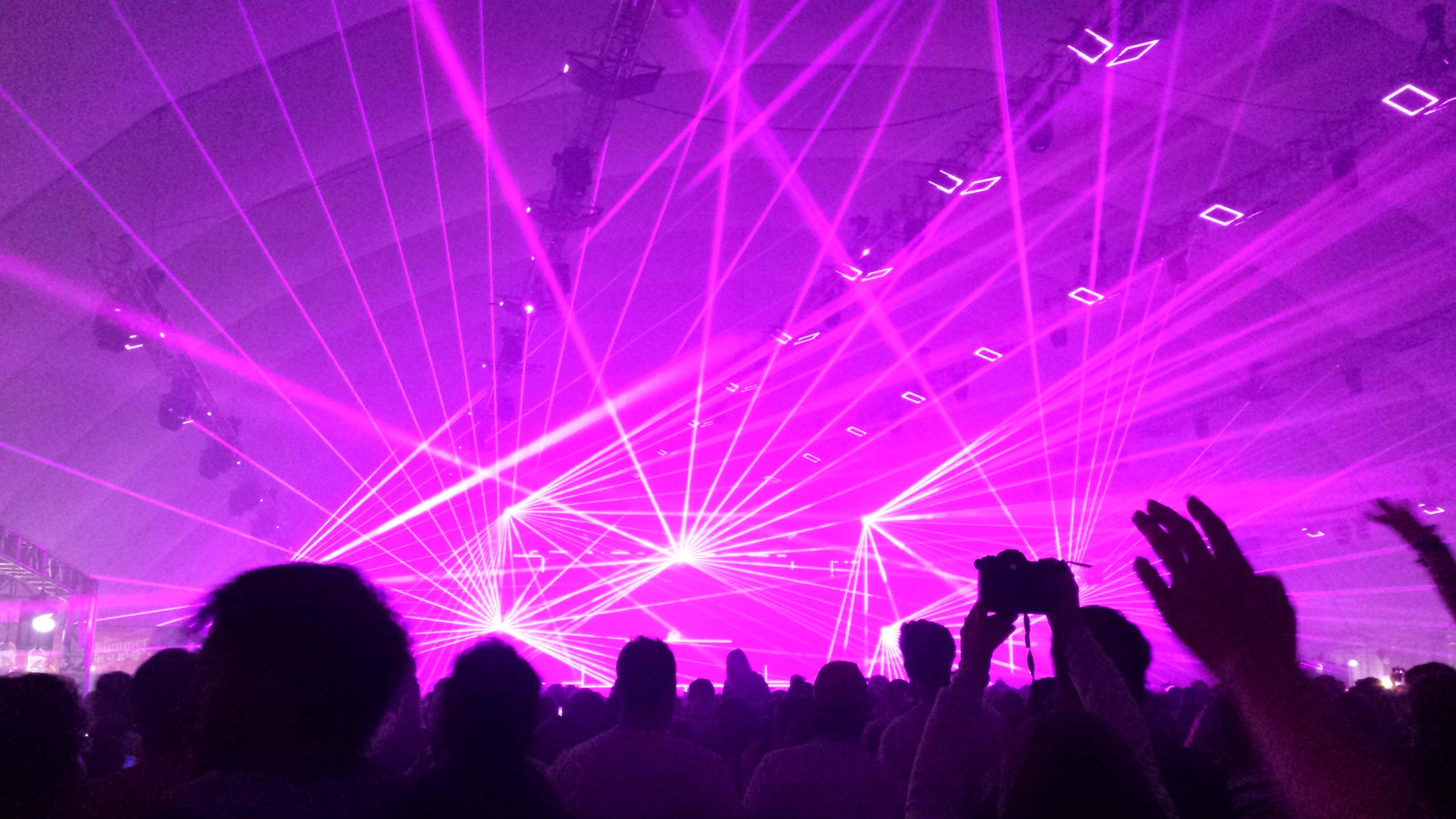 sziget festival party area