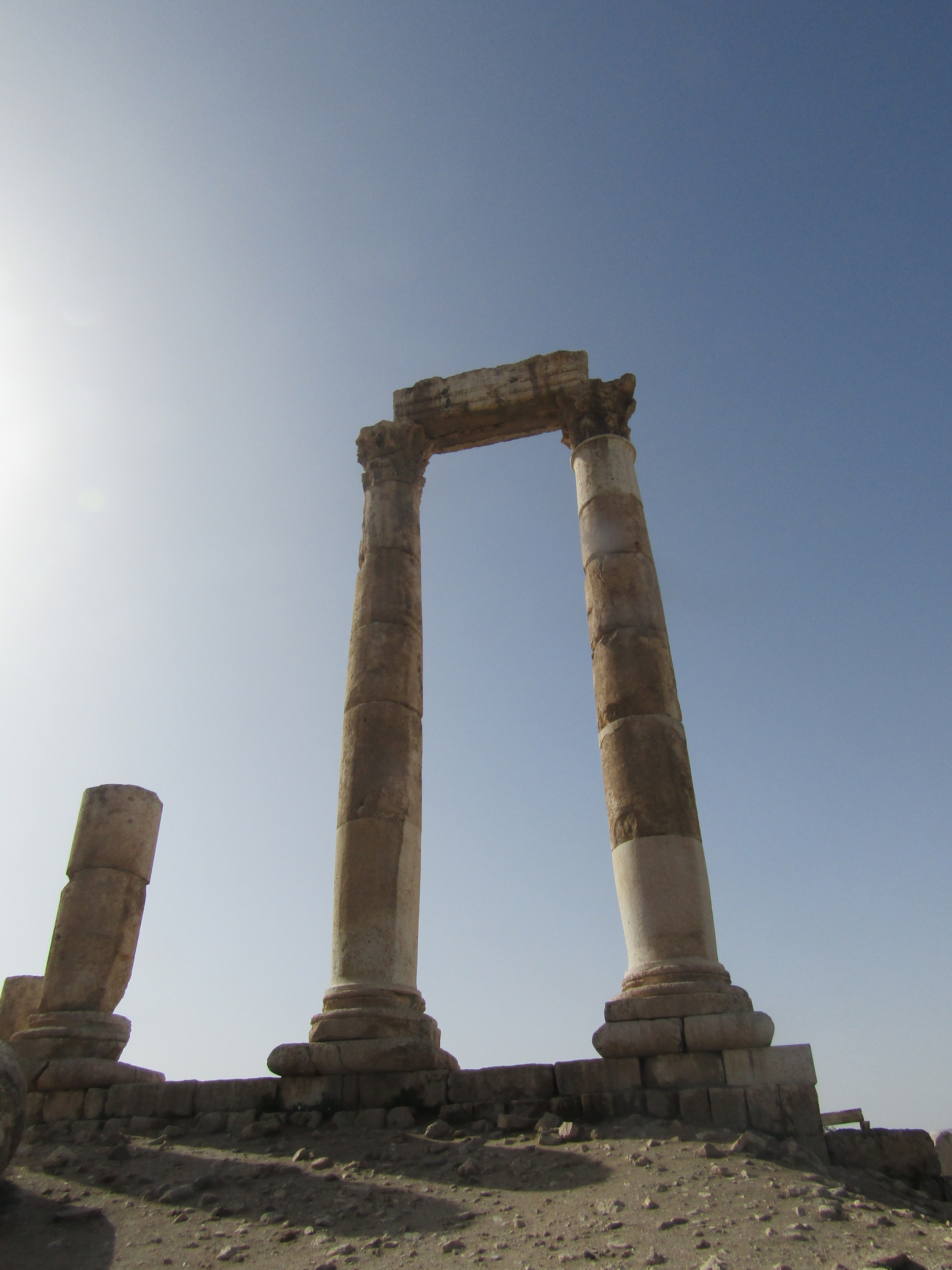 tempio di ercole cittadella amman