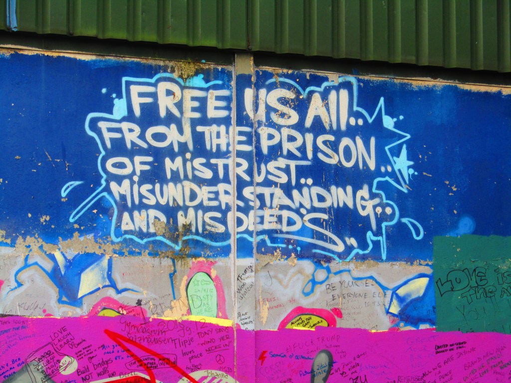 belfast peace wall