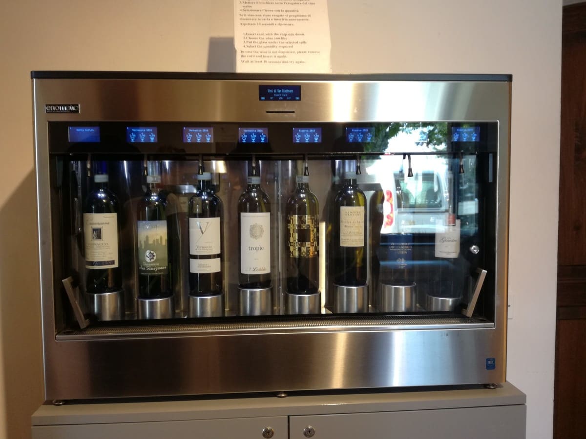 distributori vino san gimignano