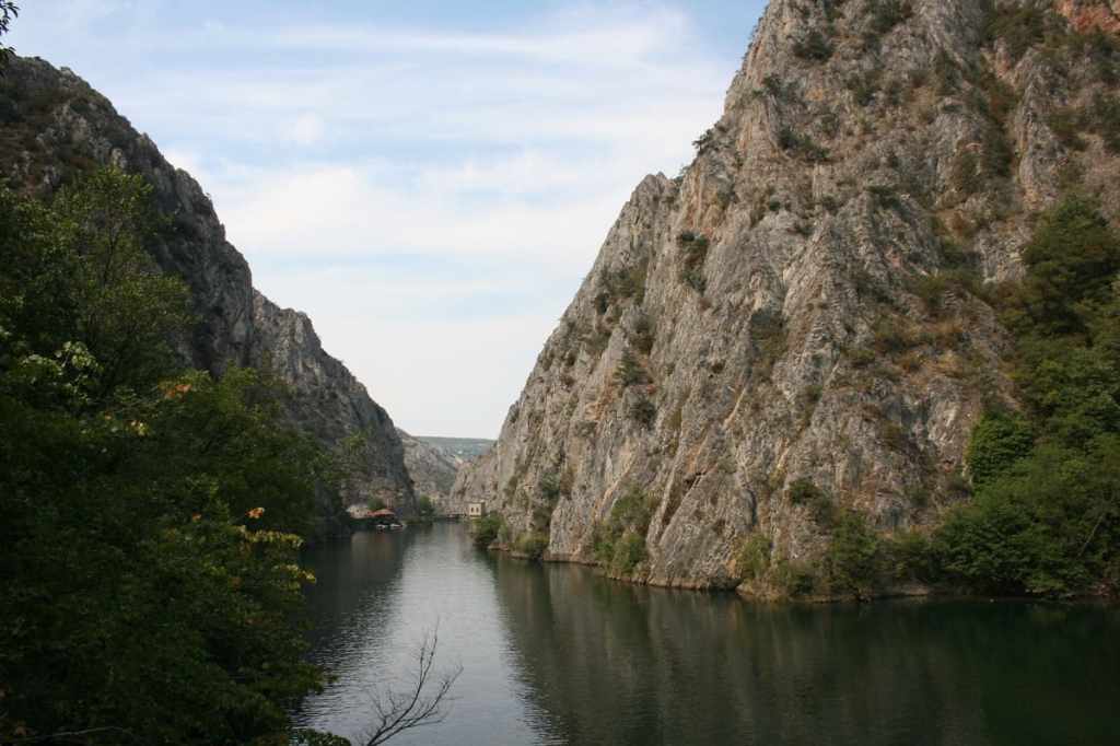canyon matka vicino skopje